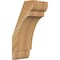 Ekena Millwork 6"W x 8"D x 16"H Olympic Rough Sawn Knee Brace, Western Red Cedar BRC06X08X16OLY00RWR - alternate 1
